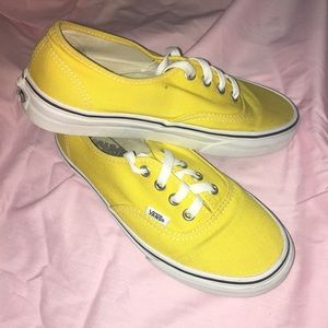 Classic yellow VANS